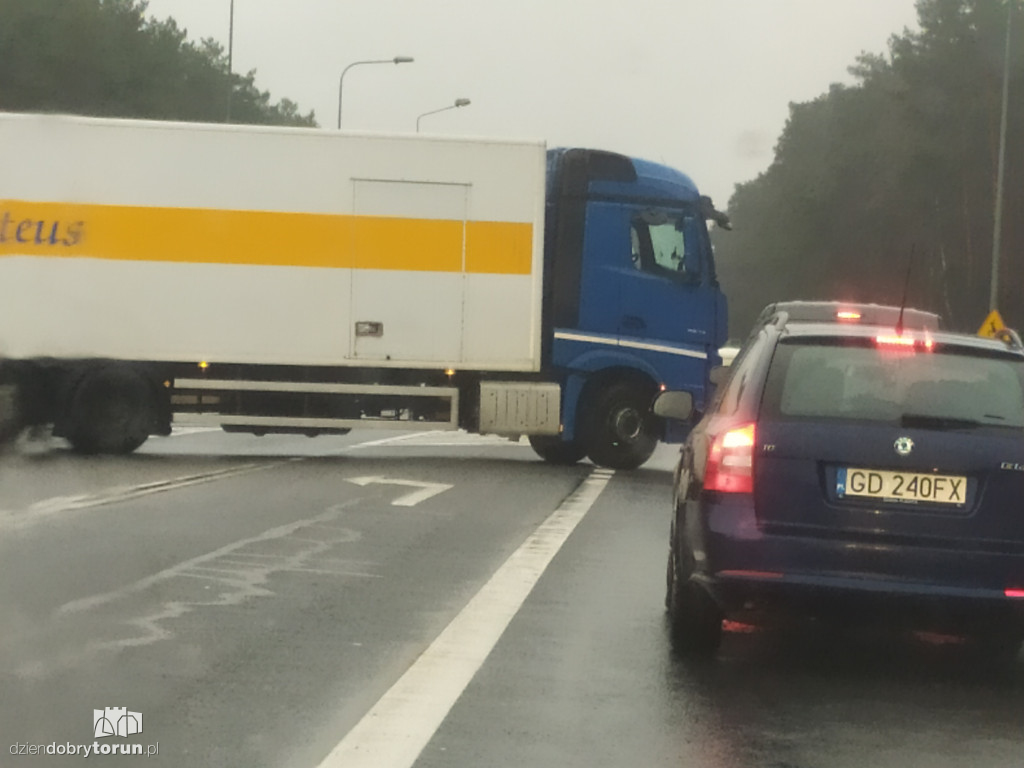 Wypadek między Toruniem a Inowrocławiem