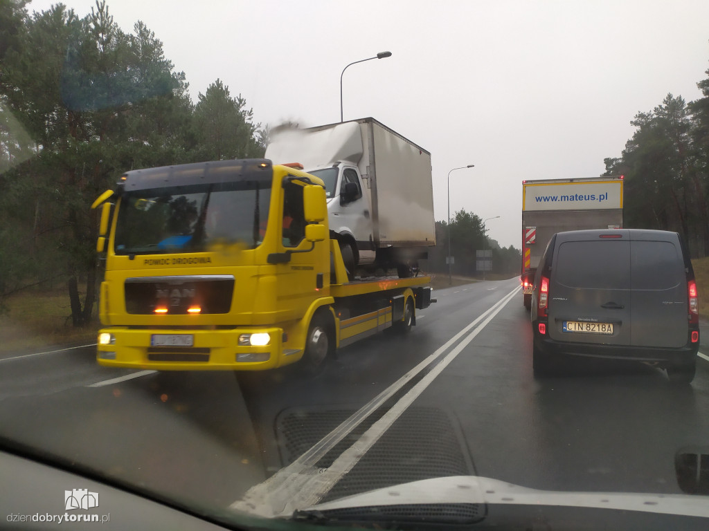 Wypadek między Toruniem a Inowrocławiem