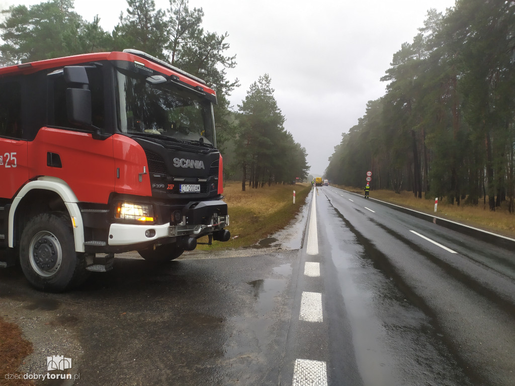 Wypadek między Toruniem a Inowrocławiem