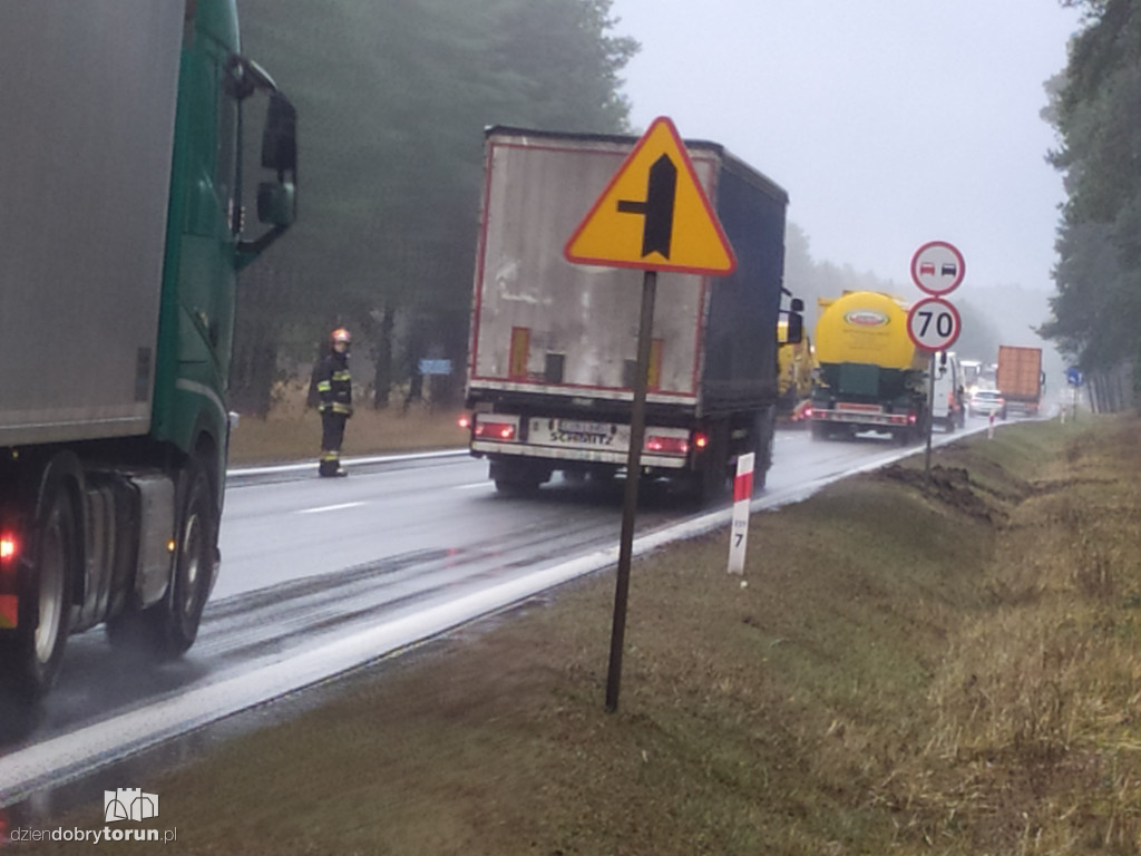 Wypadek między Toruniem a Inowrocławiem