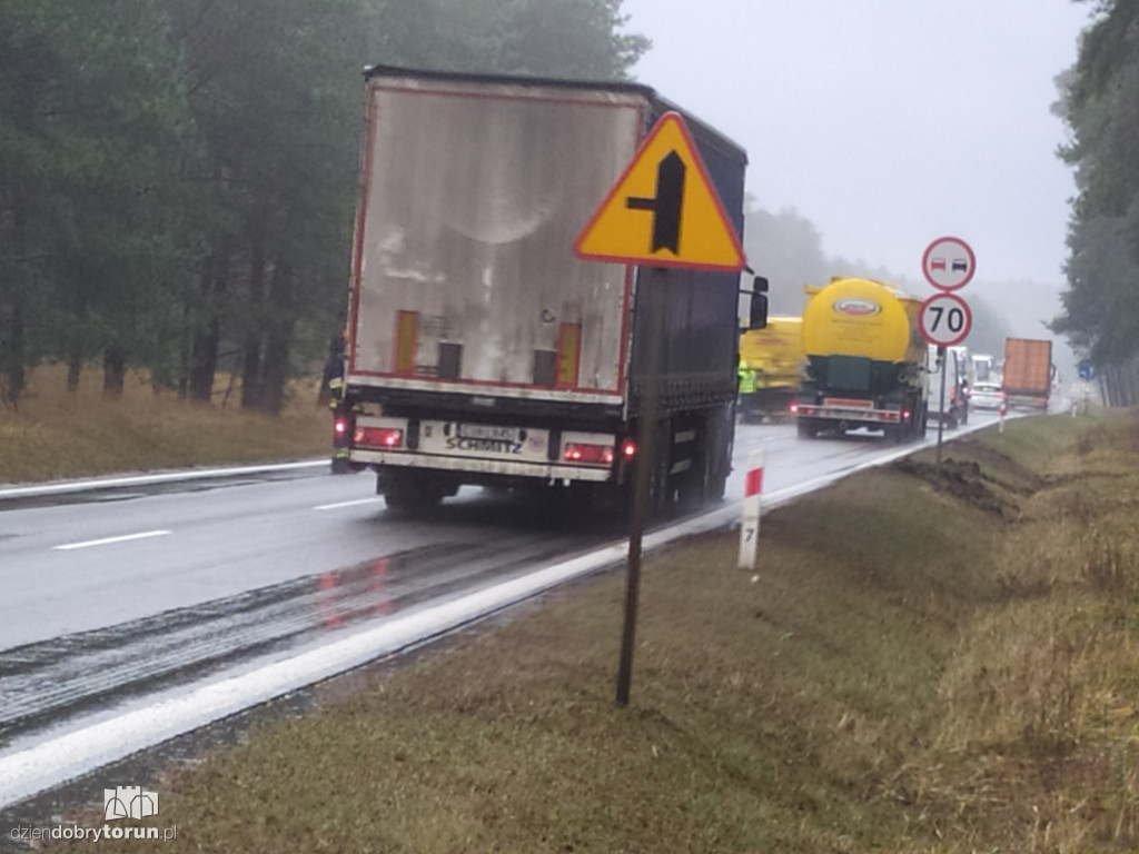 Wypadek między Toruniem a Inowrocławiem