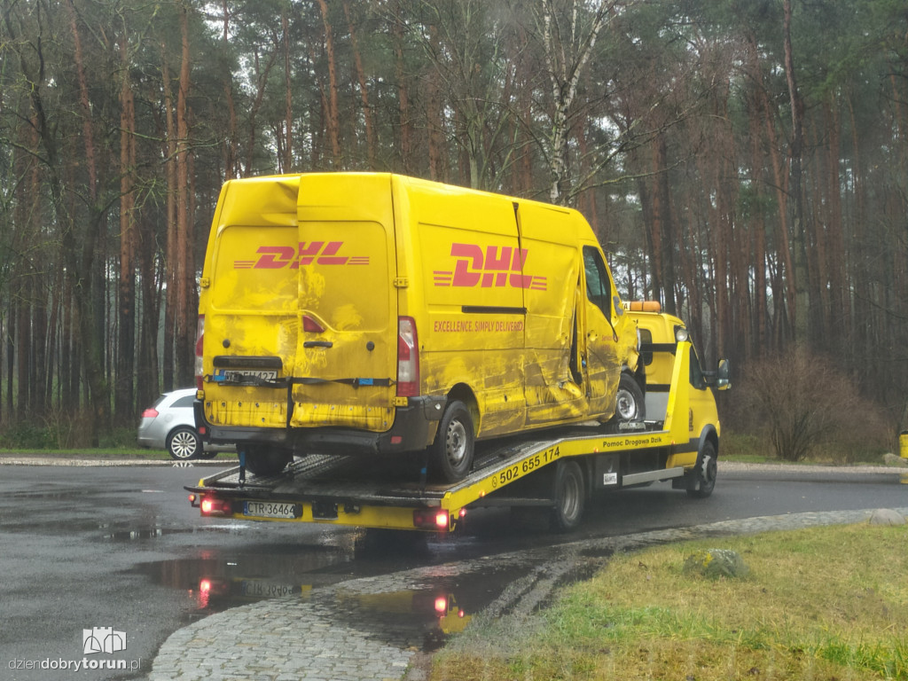 Wypadek między Toruniem a Inowrocławiem