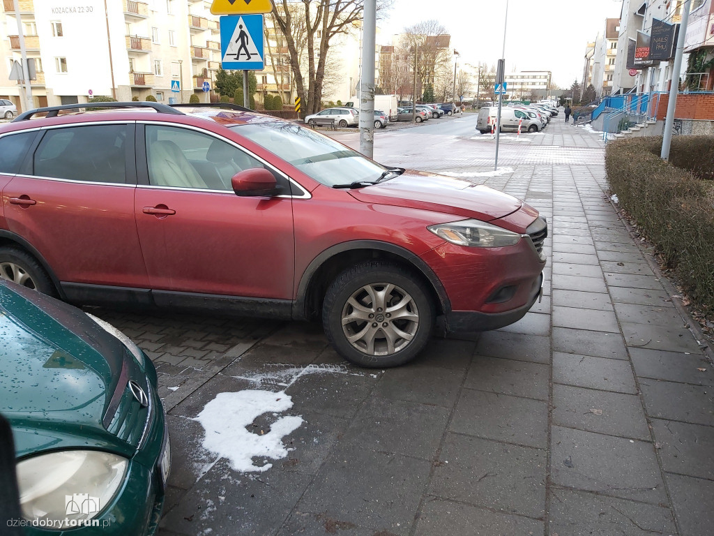 Tak parkuje się w Toruniu