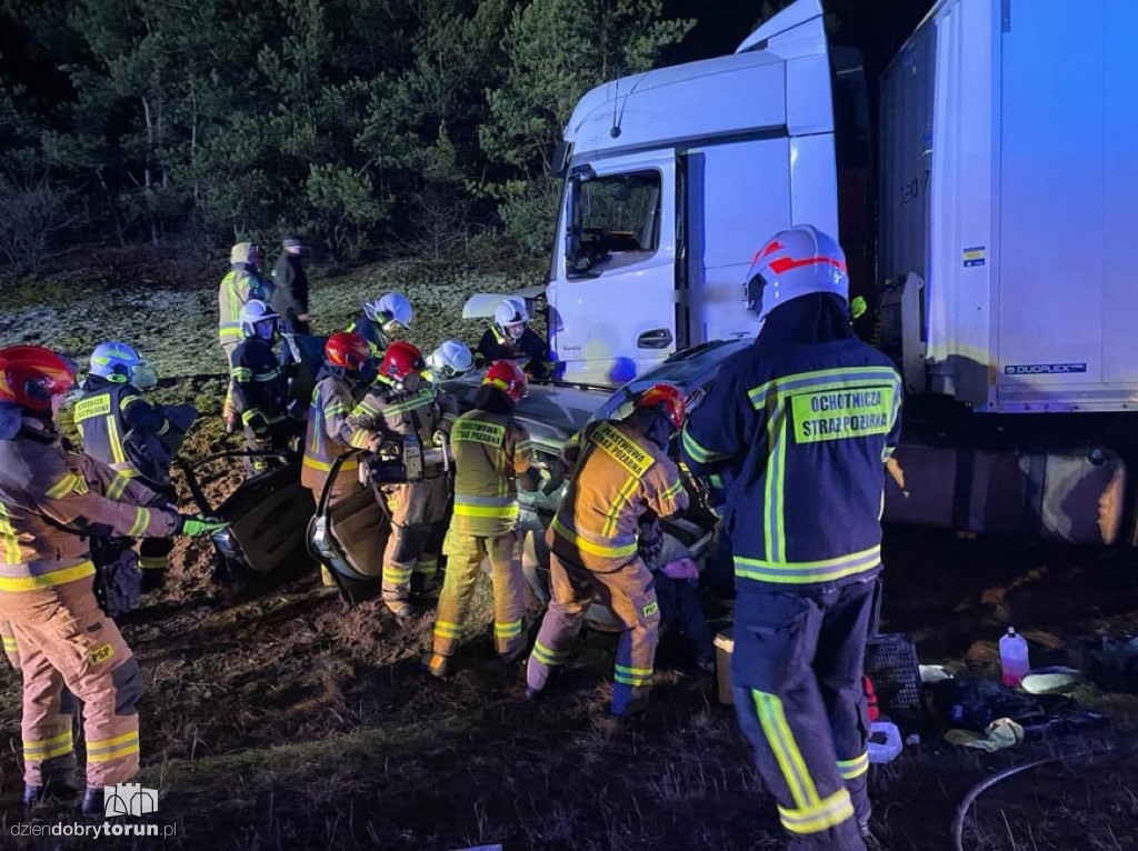 Śmiertelny wypadek na DK10