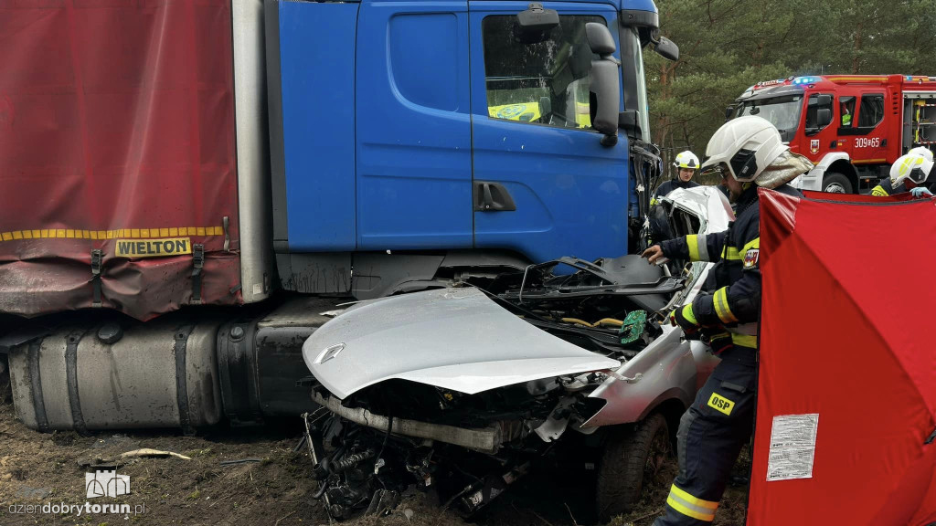 Śmiertelny wypadek na trasie do Bydgoszczy