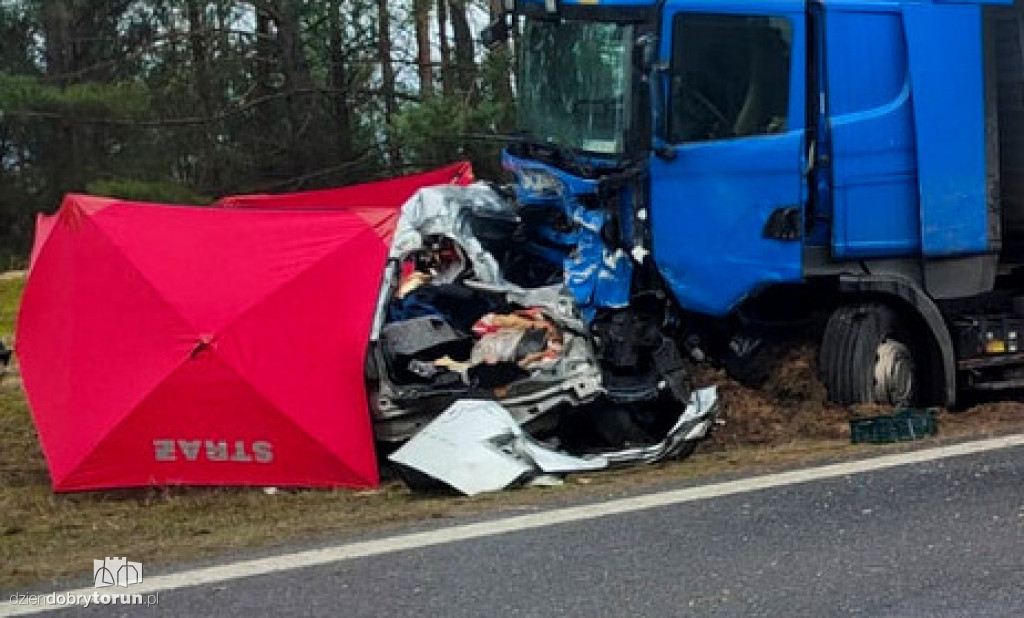 Śmiertelny wypadek na trasie do Bydgoszczy