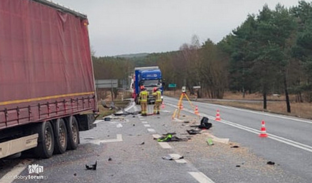 Śmiertelny wypadek na trasie do Bydgoszczy