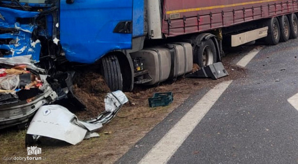 Śmiertelny wypadek na trasie do Bydgoszczy