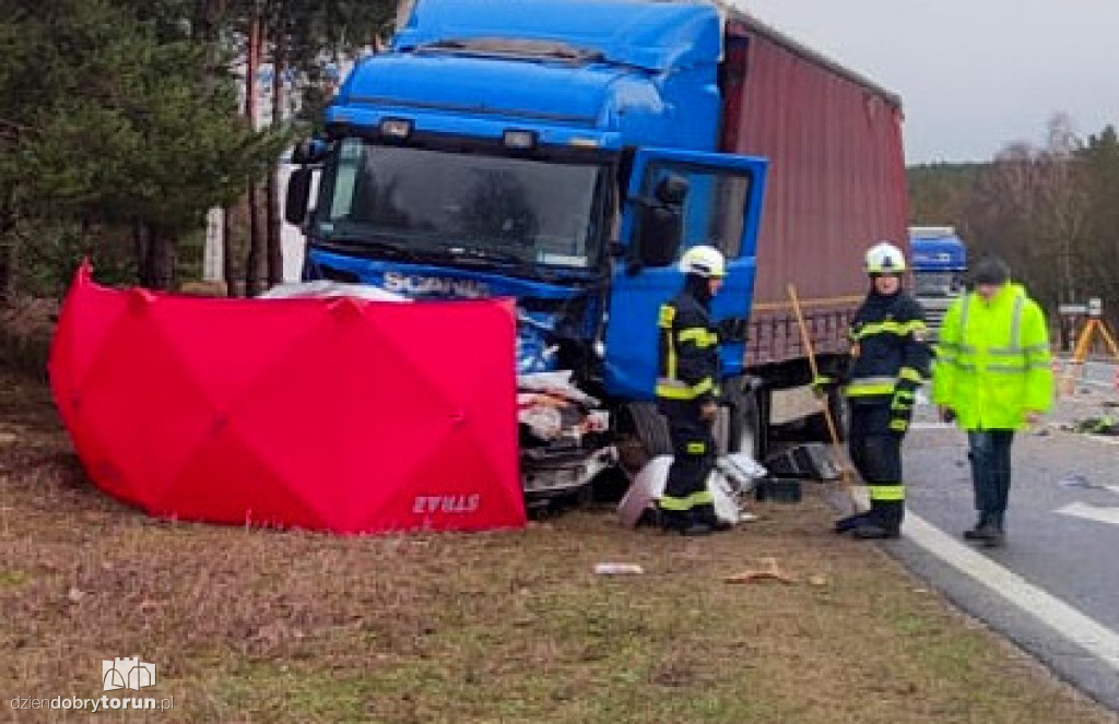 Śmiertelny wypadek na trasie do Bydgoszczy