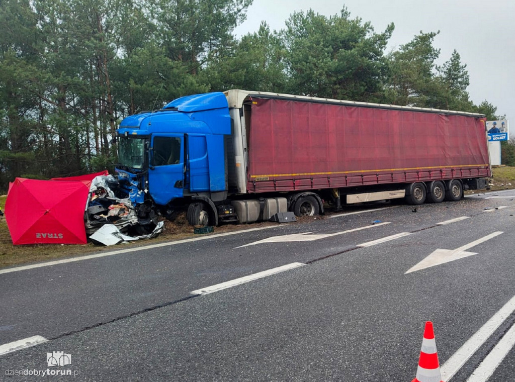 Śmiertelny wypadek na trasie do Bydgoszczy