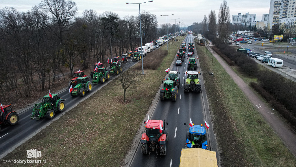 Niesamowite zdjęcia z protestu rolników