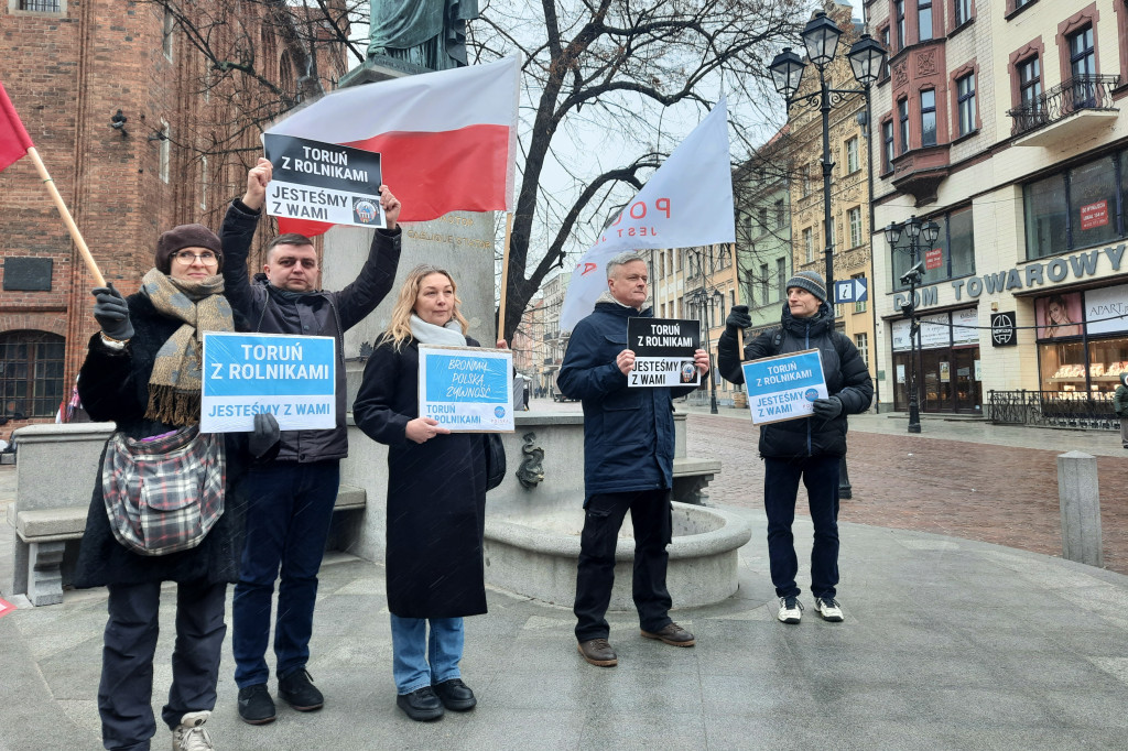 Polska Jest Jedna solidarnie z rolnikami
