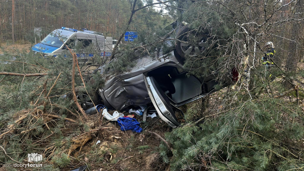 Wypadek niedaleko Solca Kujawskiego