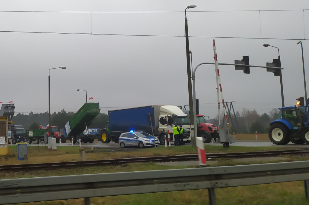 Kolejny dzień protestów rolników