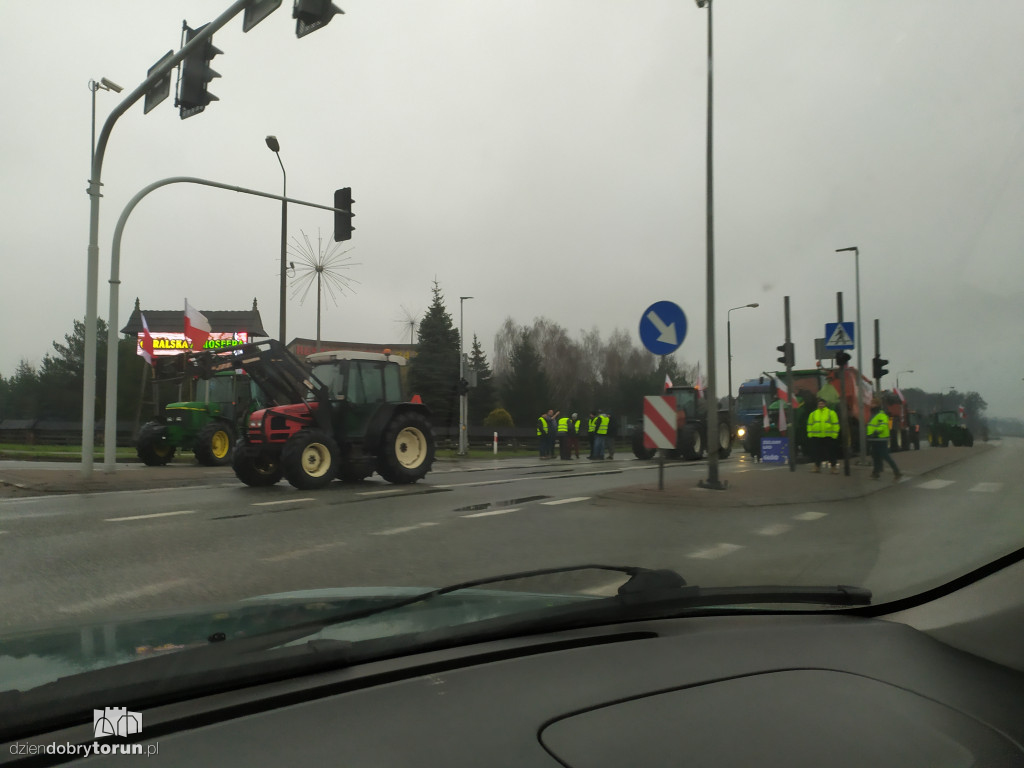 Kolejny dzień protestów rolników