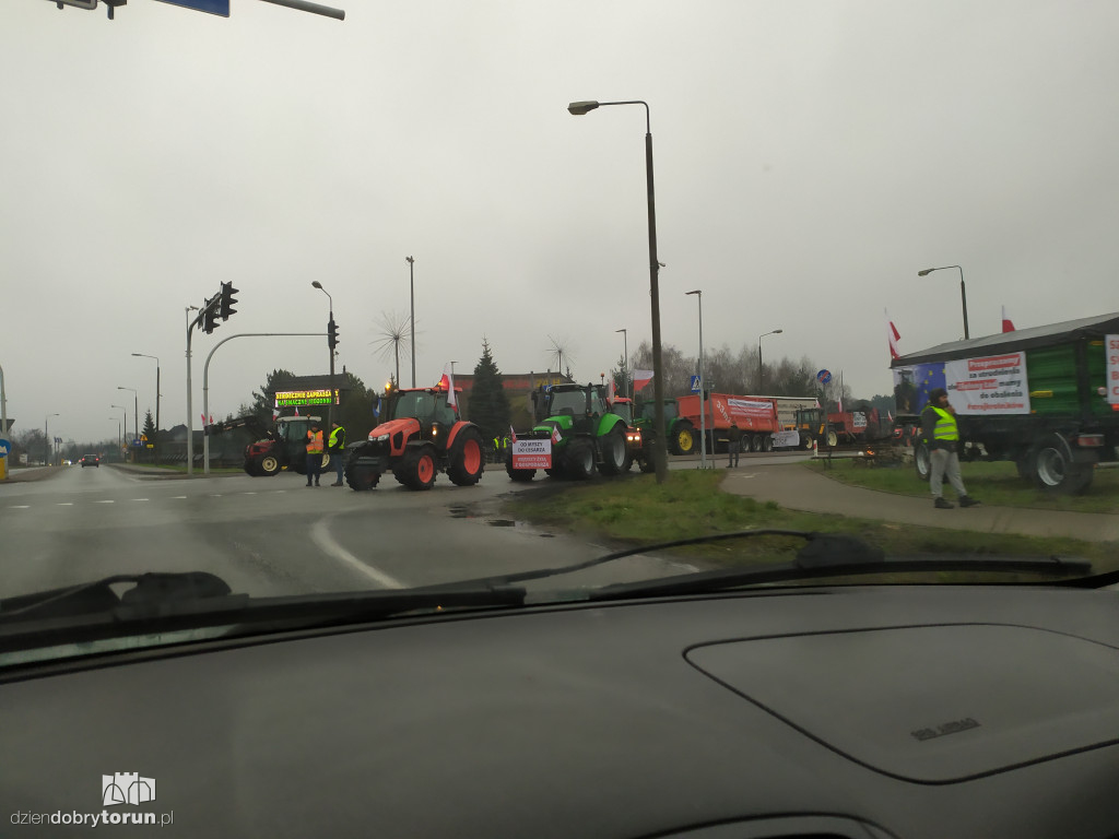 Kolejny dzień protestów rolników