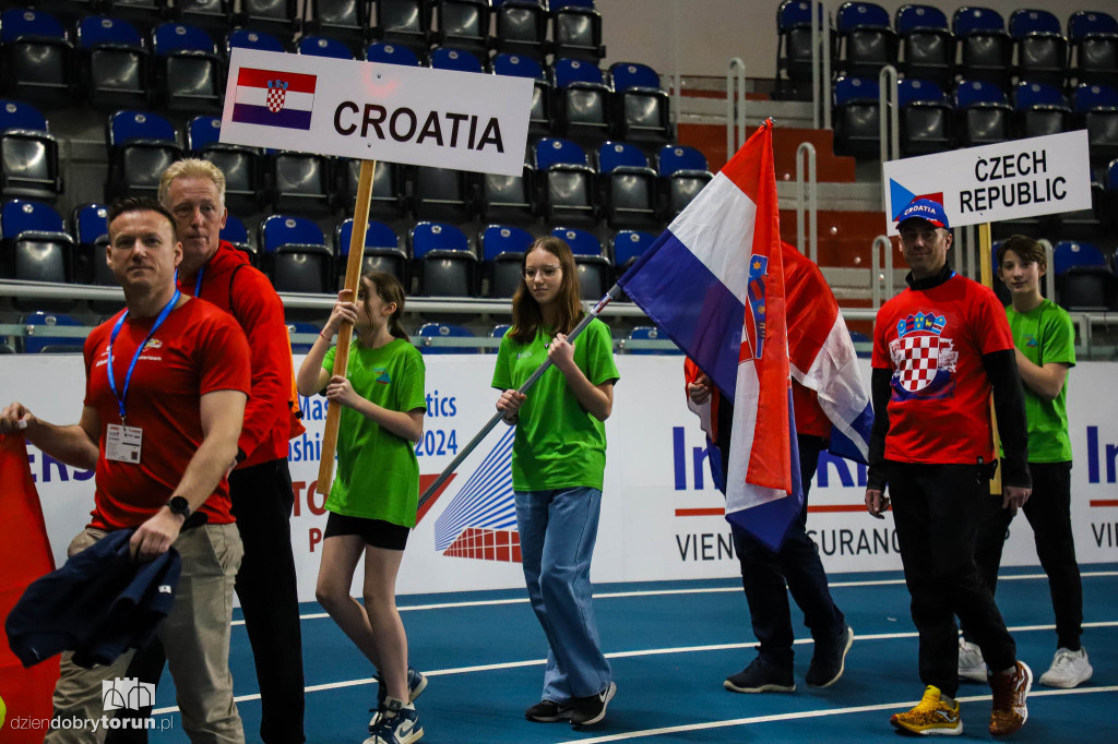 Otwarcie 14. Halowych Mistrzostw Europy w Lekkiej Atletyce Masters