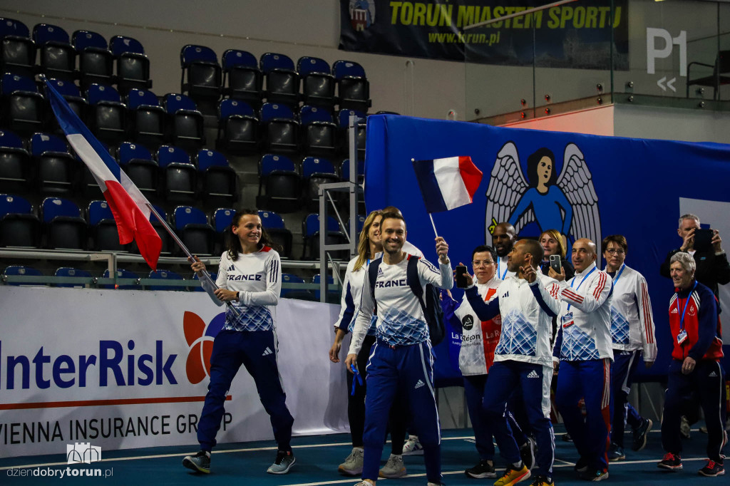 Otwarcie 14. Halowych Mistrzostw Europy w Lekkiej Atletyce Masters