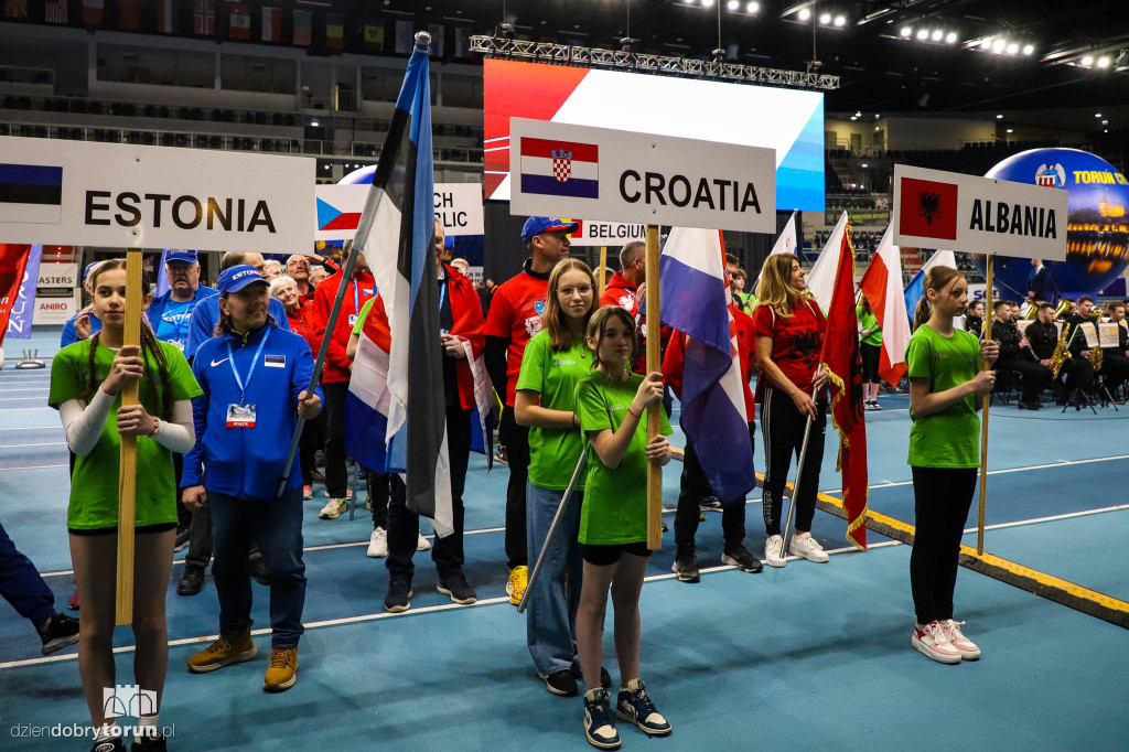 Otwarcie 14. Halowych Mistrzostw Europy w Lekkiej Atletyce Masters
