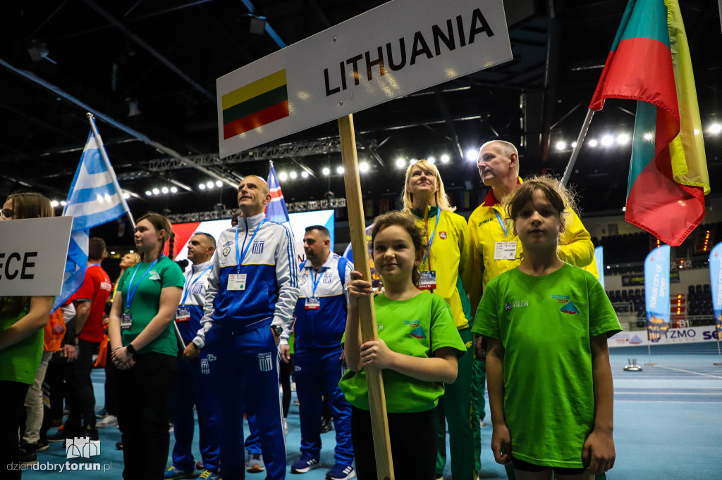 Otwarcie 14. Halowych Mistrzostw Europy w Lekkiej Atletyce Masters