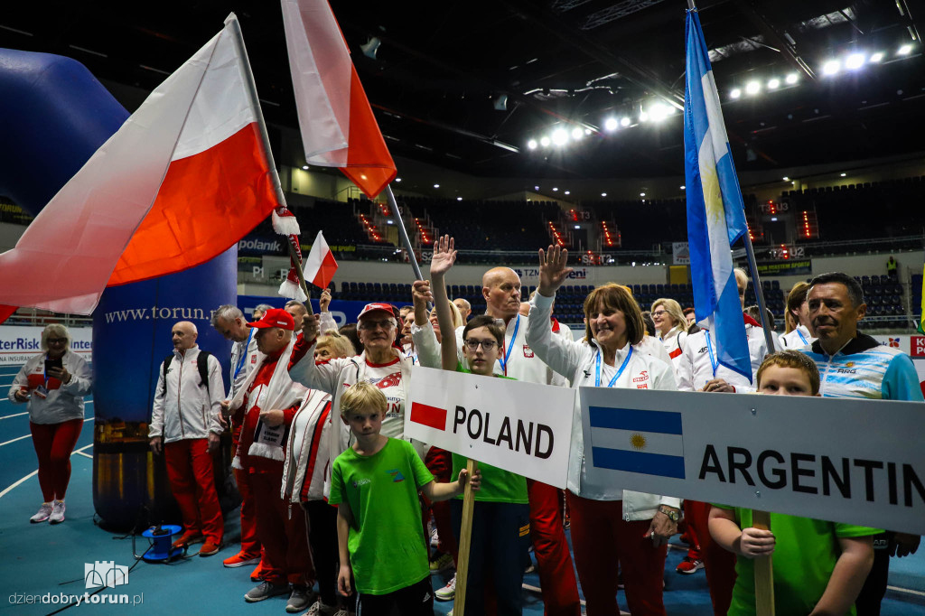 Otwarcie 14. Halowych Mistrzostw Europy w Lekkiej Atletyce Masters