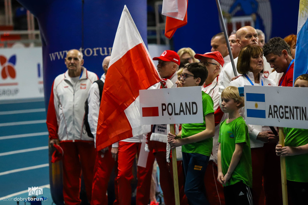 Otwarcie 14. Halowych Mistrzostw Europy w Lekkiej Atletyce Masters