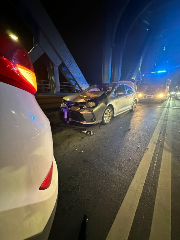 Wypadek na moście Piłsudskiego