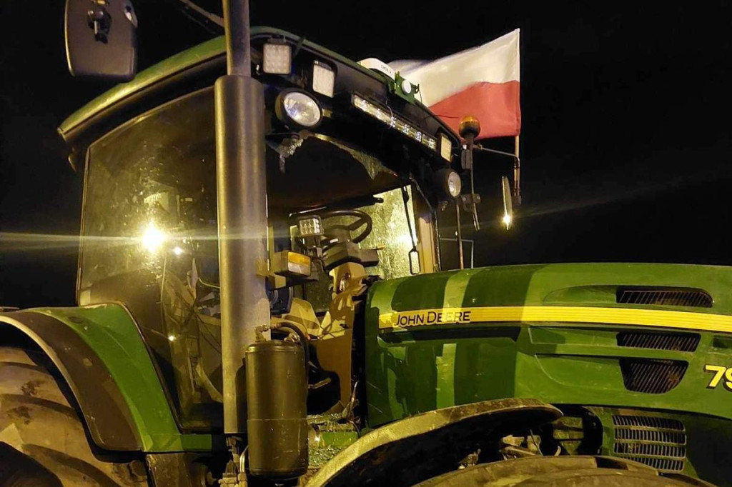 Strzelanina na proteście rolników