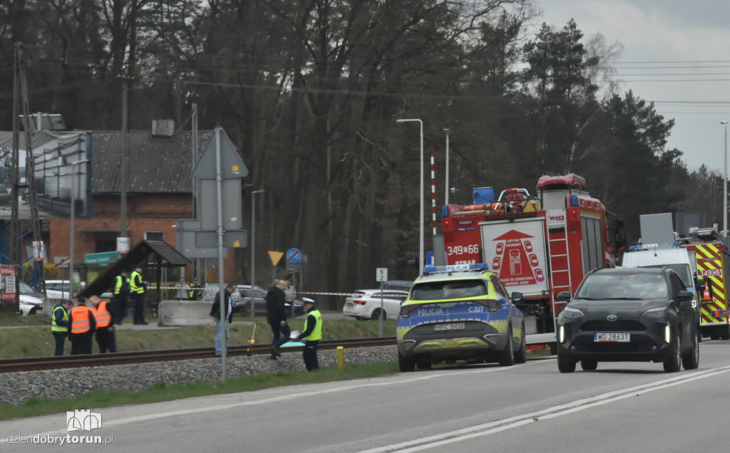 Śmiertelny wypadek w Łysomicach