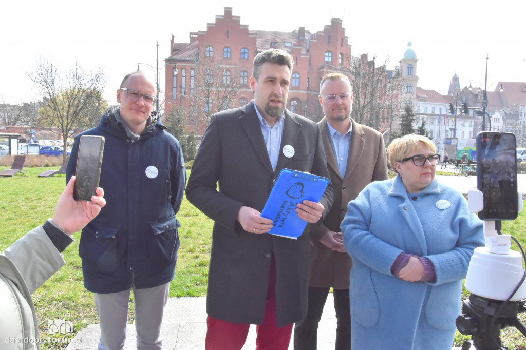 Konferencja prasowa KWW Aktywni dla Torunia
