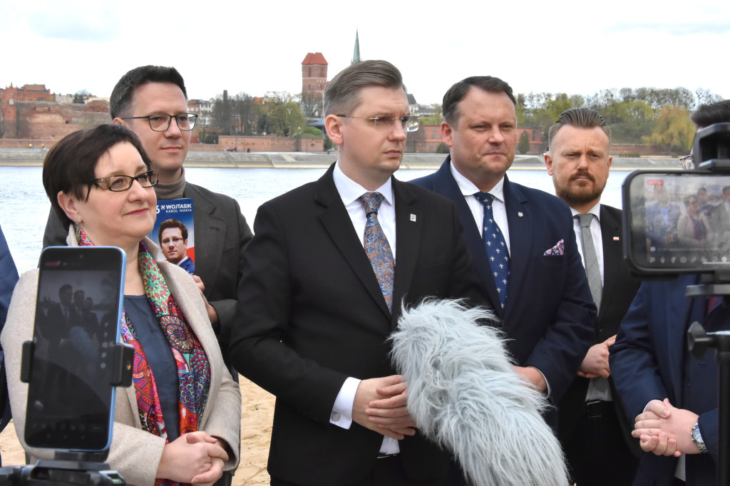 Konferencja prasowa KWW Prawa i Sprawiedliwości