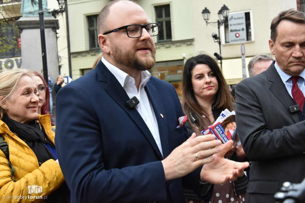 Minister Spraw Zagranicznych w Toruniu