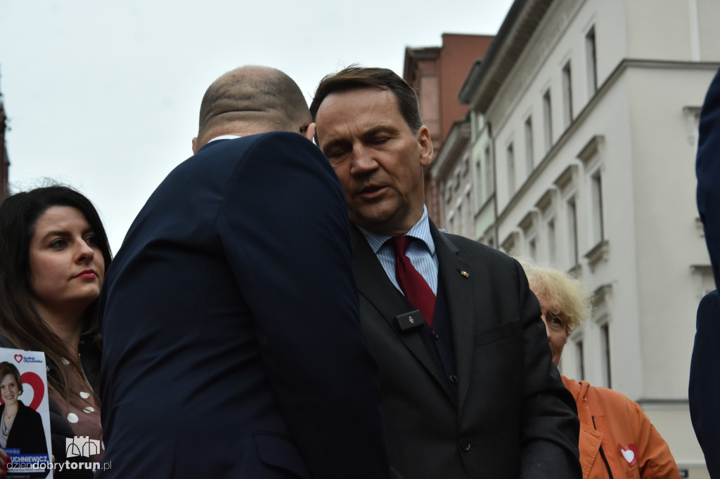 Minister Spraw Zagranicznych w Toruniu