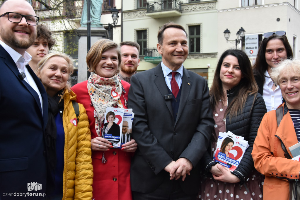 Minister Spraw Zagranicznych w Toruniu