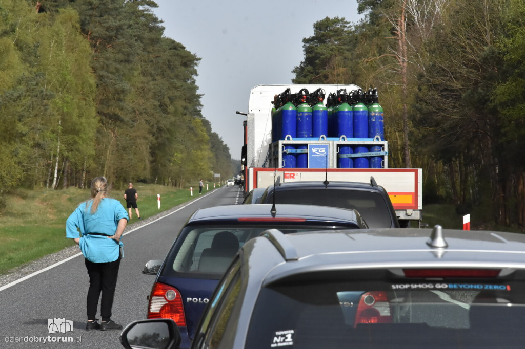 Wypadek na 'drodze śmierci' pod Toruniem