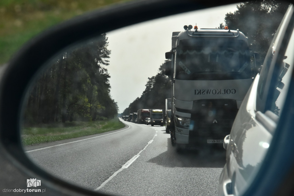 Wypadek na 'drodze śmierci' pod Toruniem