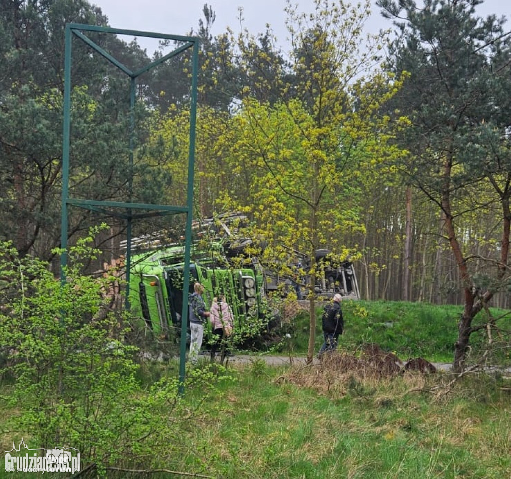 Przerażający wypadek pod Grudziądzem