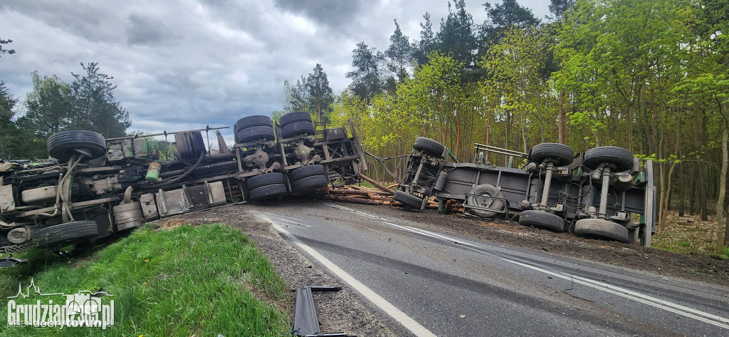 Przerażający wypadek pod Grudziądzem