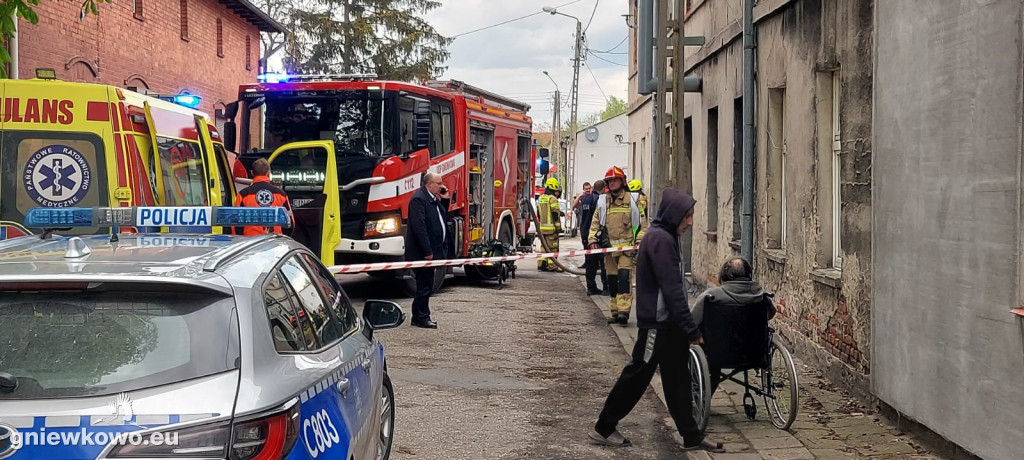 Tragiczny pożar w Gniewkowie