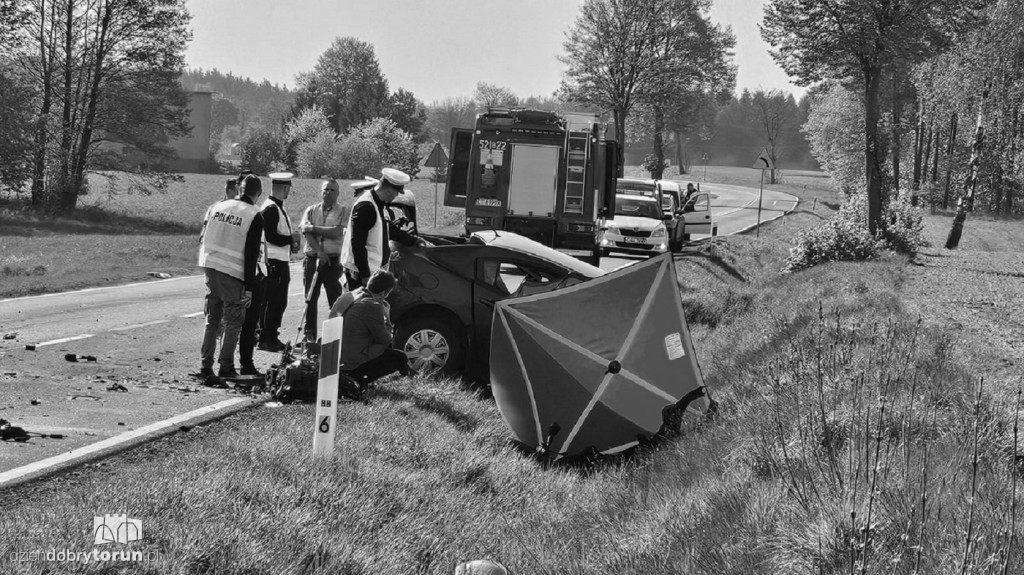 Tragiczny wypadek. Nie żyją dwie osoby