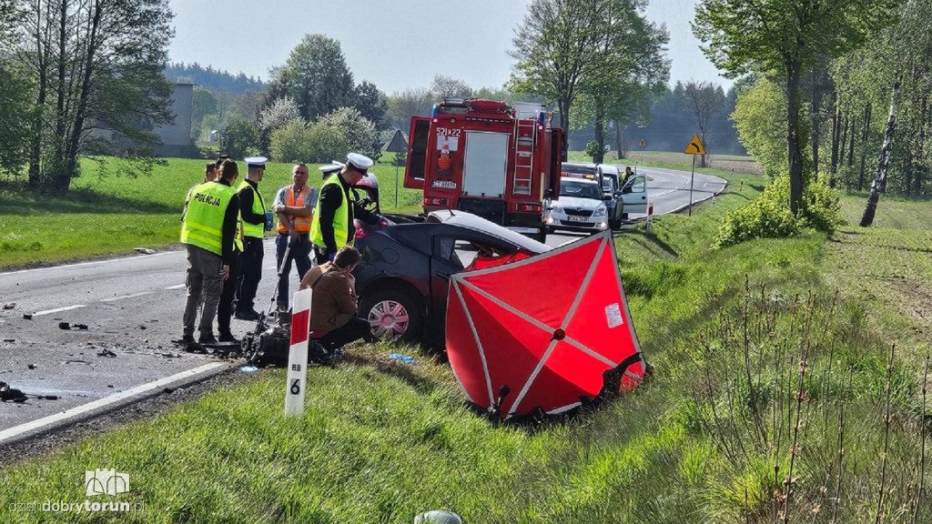 Tragiczny wypadek. Nie żyją dwie osoby