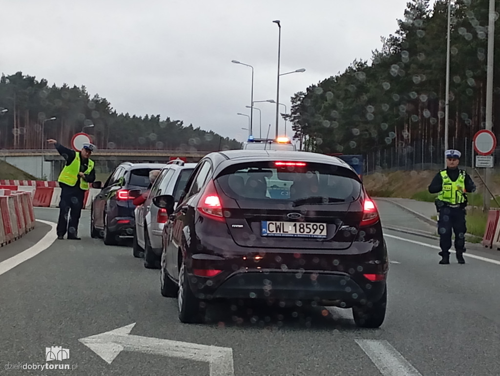 Ogromne utrudnienia na obwodnicy Torunia