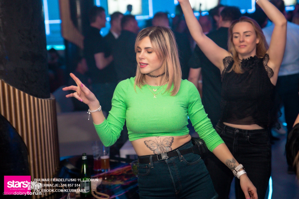 Sobotnia impreza w klubie Stars