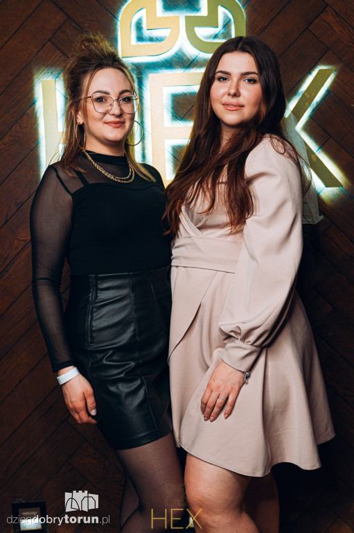 Sobotnia impreza w klubie Hex
