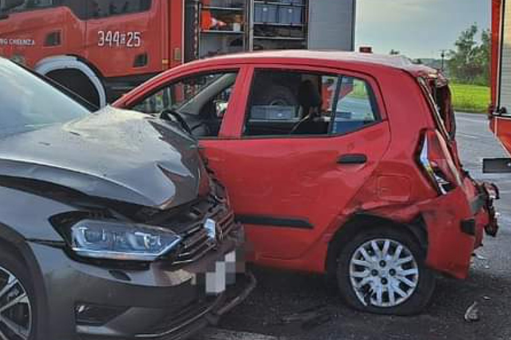 Wypadek w gminie Chełmża