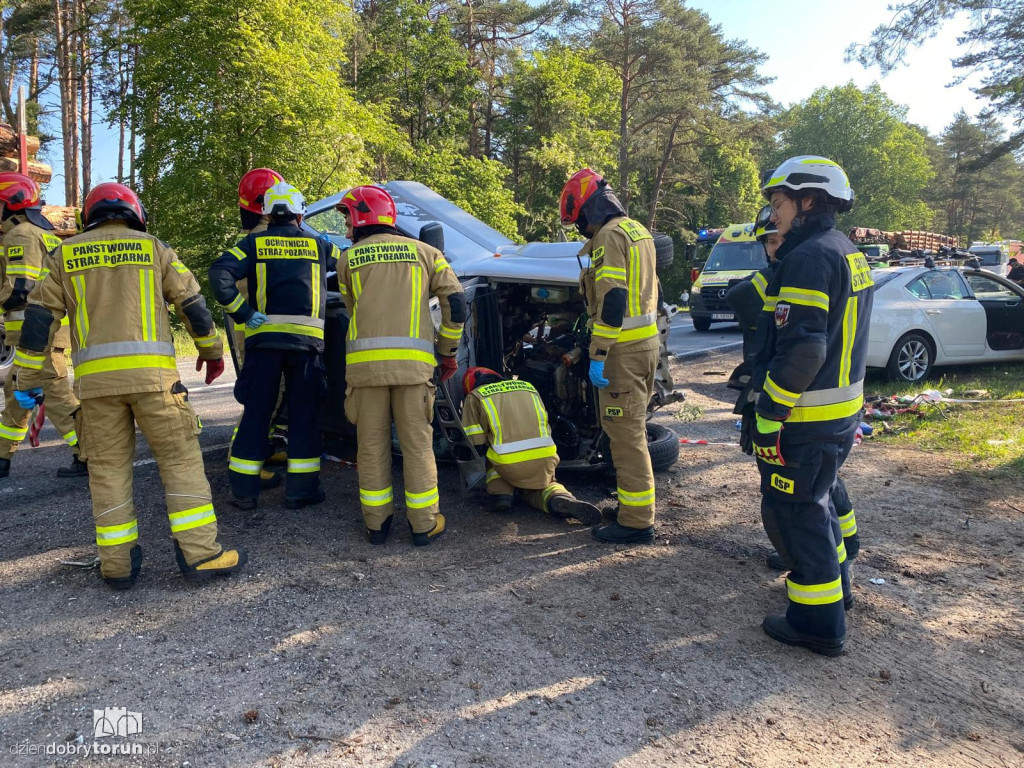 Groźny wypadek pod Solcem Kujawskim