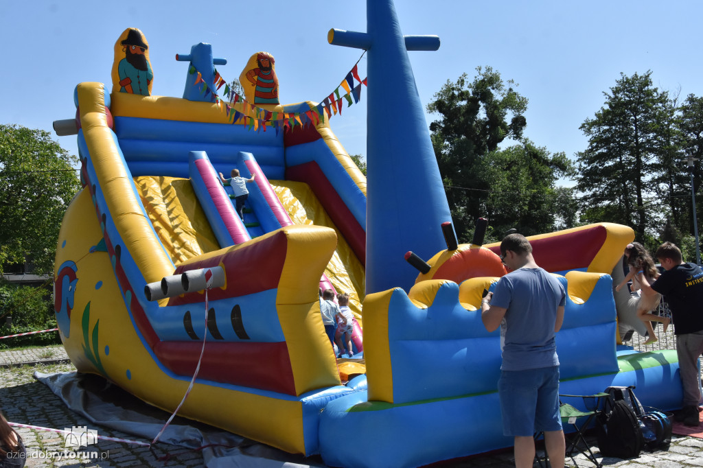 Piknik z okazji Dnia Dziecka w Młynie Wiedzy