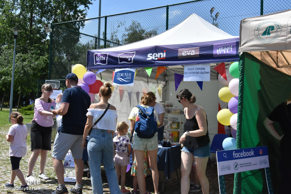 Piknik z okazji Dnia Dziecka w Młynie Wiedzy