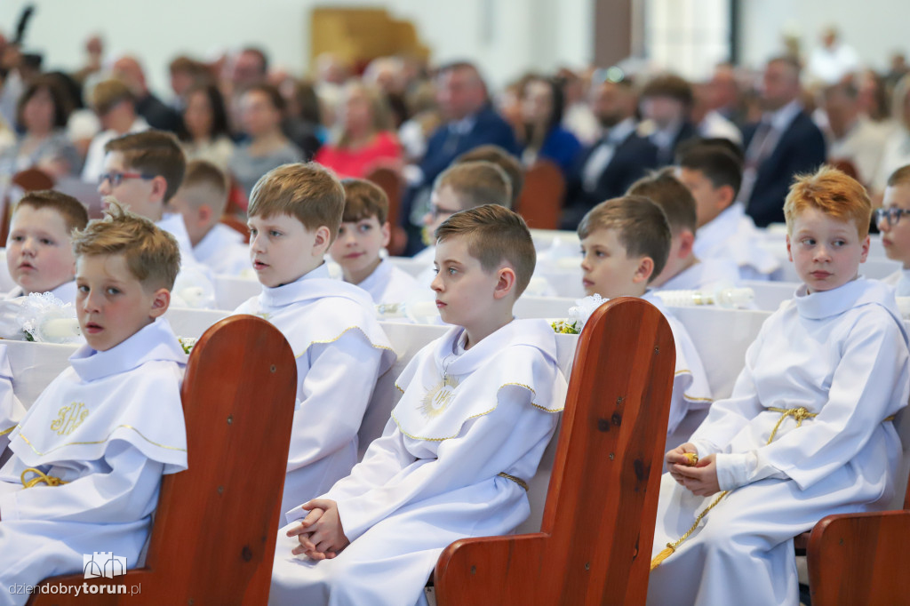 I Komunia Święta w kościele w parafii Maksymiliana Kolbego