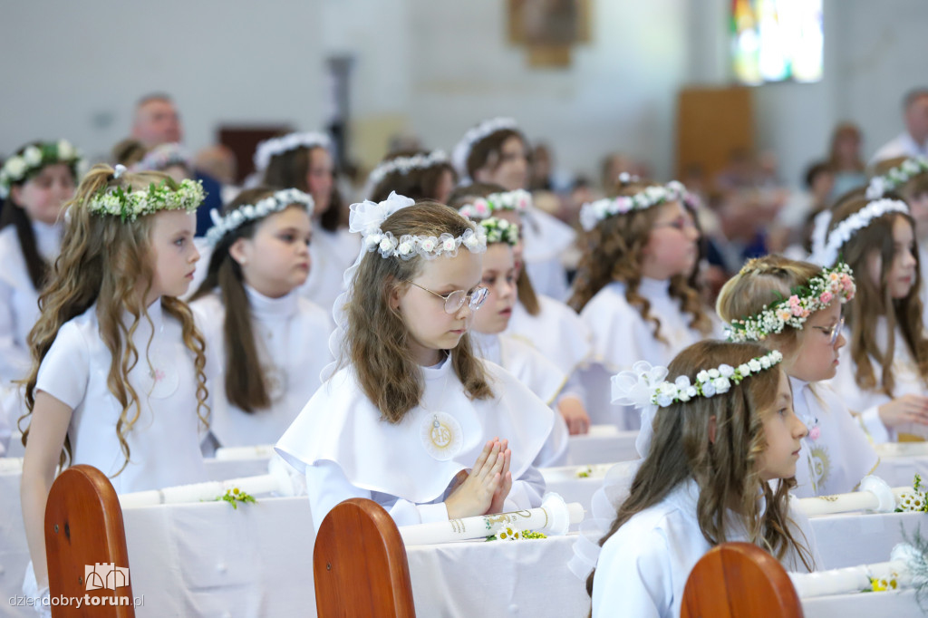 I Komunia Święta w kościele w parafii Maksymiliana Kolbego